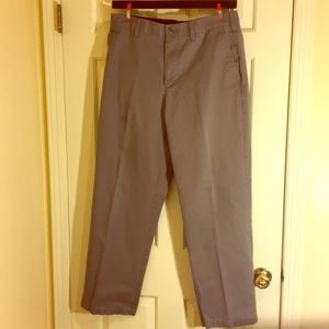 Croft & Barrow men’s pants grey/green color 33x32